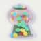 Gumball Machine Confetti Shaker Sticker by Creatology&#x2122;